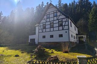 Einfamilienhaus kaufen in 01824 Rosenthal-Bielatal, Idyllisches Zuhause bei Dresden – Einfamilienhaus mit viel Potenzial, Garten und Blick in die Säc