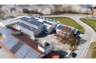 Gewerbeimmobilie kaufen in 94491 Hengersberg, Produktions- und Lagergebäude - vermietetes Bürogebäude - Photovoltaikanlage - insgesamt 14 Stellplä