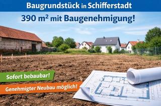 Grundstück zu kaufen in 67105 Schifferstadt, Sofort bebaubar! Grundstück mit erteilter Baugenehmigung in Ortsmitte zu verkaufen!