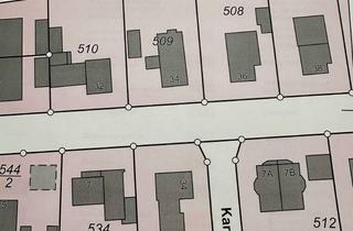 Grundstück zu kaufen in 65428 Rüsselsheim, Großes Baugrundstück in der A-Siedlung das von 2 Straßen anfahrbar ist