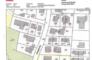 Grundstück zu kaufen in 65193 Wiesbaden, Komponistenviertel: 1504 m² Grundstück für Eigentumswohnungen und Häuser