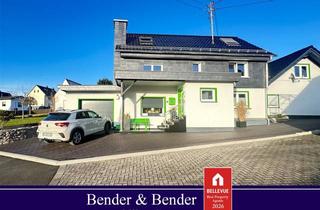 Einfamilienhaus kaufen in 57520 Emmerzhausen, Fantastisches Gartenparadies mit Koi-Teich – hochwertig renoviertes Einfamilienhaus mit PV!