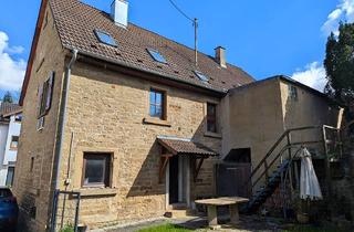 Doppelhaushälfte kaufen in 75031 Eppingen, Schnuckelige Doppelhaushälfte mit schönem Innenhof, Garten und Scheune
