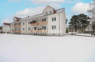 Wohnung kaufen in 16831 Rheinsberg, Möbliert & bezugsfrei: 3-Zi.-Eigentumswohnung im 1. OG mit Balkon & Keller in Rheinsberg