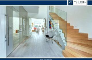 Einfamilienhaus kaufen in 40489 Düsseldorf, Düsseldorf - Wohnen in Harmonie - Moderne Architektur mit Weitblick ins Grüne