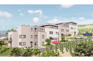 Wohnung kaufen in 54470 Bernkastel-Kues, Bernkastel-Kues - Stilvoll und großzügig wohnen im Neubau: Erdgeschosswohnung in moderner Architektur