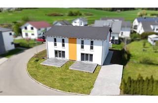 Doppelhaushälfte kaufen in 78661 Dietingen, Dietingen / Böhringen - Effizient gebaut, flexibel gestaltbar - DHH kurz vor Fertigstellung