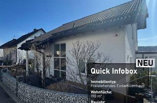 Einfamilienhaus kaufen in 58553 Halver, Halver - Gepflegtes, geräumiges und freistehendes Einfamilienhaus auf einem schön angelegten Grundstück in Lüdenscheid-Halver