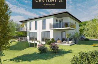 Doppelhaushälfte kaufen in 61462 Königstein, Königstein im Taunus / Schneidhain - Neubau-DHH in ruhiger, sonniger Lage, 5 Zimmer, 134 m² Wohnfläche, Königstein-Schneidhain