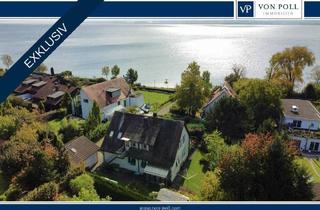 Haus kaufen in 88709 Hagnau, Hagnau am Bodensee - Landhaus am Bodensee: Weiträumiges Anwesen mit unmittelbarem Seezugang - Sicht auf See & Alpen