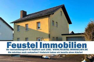 Einfamilienhaus kaufen in 97453 Schonungen, Schonungen - Schonungen OT - SOFORT VERFÜGBAR - Gemütlich wohnen mit schönem Grundstück - optimal für Ihre Familie!