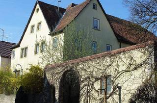 Haus kaufen in 97990 Weikersheim, Weikersheim - Histor. Wohnhaus mit Nebengebäuden - ehem. landw. Anwesen
