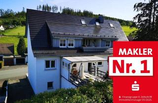Haus kaufen in 57319 Bad Berleburg, Bad Berleburg - +++ REDUZIERT +++ Gepflegtes Zweifamilienhaus mit vielen Extras!