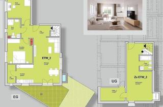 Wohnung kaufen in 90427 Nürnberg, Nürnberg - Sofort frei - Neubau Gartenwohnung - 4 Zimmer | 129m² Heizfläche mit überdachter Terrasse