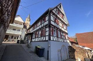 Haus kaufen in 75417 Mühlacker, Mühlacker - LIEBHABEROBJEKT - FACHWERKHAUS MIT GESCHICHTE