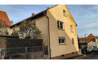 Haus kaufen in Fischergasse 6, 97294 Burggrumbach, Burggrumbach - Großzügiges Zweifamilienhaus mit ausgebautem DG, 10 Zimmer, 2 Garagen - ideal für Mehrgenerationen