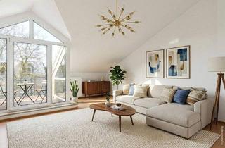Wohnung kaufen in Straße 133, 13595 Berlin, Berlin-Spandau - Urban und grün: Dachgeschoss mit zwei Balkonen in der Spandauer Wilhelmstadt