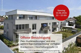 Wohnung kaufen in Heuchelbergstraße 28, 74336 Brackenheim, Brackenheim - 3-Zimmer-Wohnung in Brackenheim »Theodor-Heuss-Siedlung Haus 1« - Gartenanteil