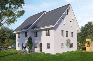 Doppelhaushälfte kaufen in 33189 Schlangen, Schlangen / Oesterholz-Haustenbeck - Erstbezug, moderne Doppelhaushälfte mit Baugrundstück für weitere 3 RMH