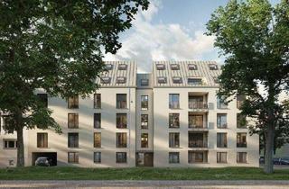 Wohnung kaufen in Wildbaderstraße 14, 70372 Stuttgart, Stuttgart / Bad Cannstatt - Optimal geschnittene 3-Zimmer-Neubauwohnung mit Südbalkon & Loggia mit Kurparkblick