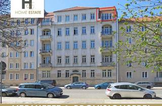 Wohnung kaufen in Mosenstrasse 3, 01309 Dresden, Dresden - Hoch hinaus: Dachgeschosswohnung mit Balkon in begehrter Lage!