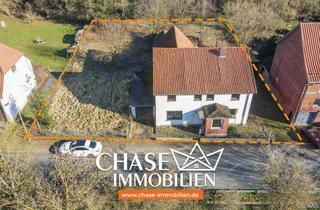 Grundstück zu kaufen in 31840 Hessisch Oldendorf, Exklusives Bauland inkl. Altbestand – mit Sanierungsfahrplan & Tiny-House-Option in HO, Krückeberg!