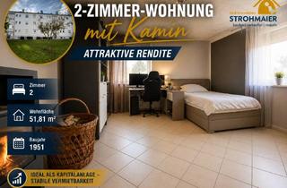 Wohnung kaufen in 74405 Gaildorf, 2-Zimmer-Wohnung mit Kamin - attraktive Rendite