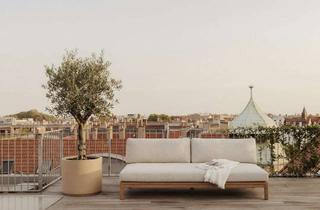 Wohnung kaufen in Prenzlauer Berg, 10439 Prenzlauer Berg, Dachgeschosswohnung mit Dachterrasse, Kamin und Weitblick über Prenzlauer Berg