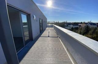 Wohnung kaufen in Geschwister-Scholl-Str. 13, 85221 Dachau, Hochwertige 2-Zimmer-Wohnung mit großer West-Dachterrasse (21 m²) in ruhiger Wohnanlage – Dachau