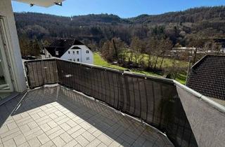 Wohnung kaufen in 56377 Nassau, Helle 3-Zimmer-Wohnung mit Balkon, Terrasse, Garage, Toller Ausblick auf die Burg Nassau