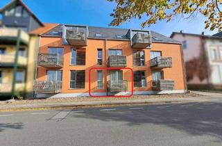 Wohnung kaufen in 17192 Waren, 50 m bis zur Müritz! – wertig ausgestattete 2-Raumwohnung mit Südbalkon und Innenhofstellplatz