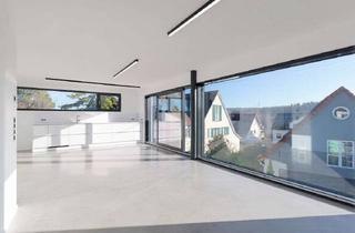 Lofts mieten in 71229 Leonberg, Hochwertige Loft-Wohnung in KfW-Haus 55 mit Aussicht ins Grüne und Stellplatz am Silberberg
