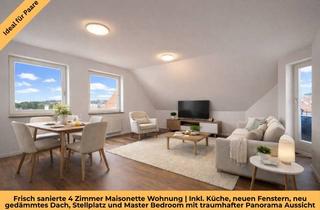 Wohnung mieten in Tailfinger Strasse, 72459 Albstadt, Frisch sanierte 4-Zi-Maisonette mit Panorama Aussicht – perfekt für Paare mit oder ohne Kind