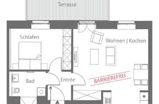 Wohnung mieten in Metropolitan Park, 13591 Staaken, 2- Zimmerwohnung im Erdgeschoss mit Terrasse