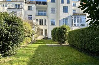 Wohnung mieten in 28209 Bürgerweide/Barkhof, Schwachhausen: Charmante 3 Zi. Altbau- Whg. im HP, mit Garten, Garage, Nähe der Wachmannstr.