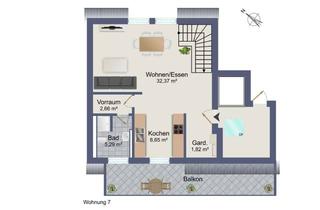 Wohnung mieten in Bahnhofstraße 31, 89129 Langenau, Neubau-Erstbezug Stilvolle 3-Zimmer-Maisonette -Wohnung 5 (129,26m²) mit Stellplatz in Langenau
