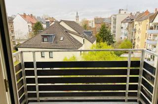 Wohnung mieten in Friedhofstraße 38, 63065 Offenbach, Helle, renovierte 2-Zimmer-Wohnung mit Einbauküche und Balkon, zentral gelegen. WG geeignet.