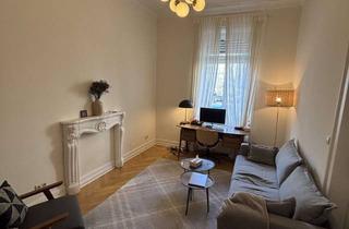 Wohnung mieten in 60594 Sachsenhausen, Möblierte 2-Zimmer Altbau-Wohnung mit Charme nähe des Schweizer Platzes