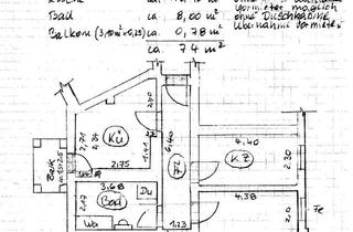 Wohnung mieten in Gödenstraße, 14776 Neustadt, Gepflegte 3-Zimmer Wohnung im 1.OG in Brandenburg an der Havel - Neustadt