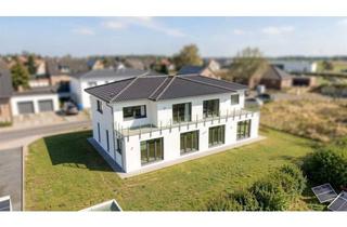 Doppelhaushälfte kaufen in 38543 Hillerse, 6-Zimmer Neubau-Doppelhaushälfte im Neubaugebiet mit Garten, Dachterrasse & Carport