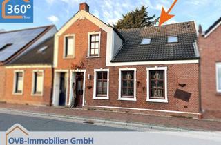 Doppelhaushälfte kaufen in 26789 Leer, Doppelhaushälfte mit Carport und Charme in Leer