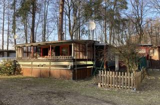 Haus kaufen in Weg Zum See, 16775 Löwenberger Land, Charmanter Bungalow am See und Wald auf ruhigem Campingplatz in Neuendorf (Löwenberger Land)