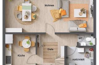 Einfamilienhaus kaufen in 27211 Bassum, Neubauprojekt Flair 110 in Bassum – Ihr Traumhaus für Singles!