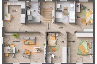 Haus kaufen in 27432 Hipstedt, Neubauprojekt Bungalow 110 in Hipstedt – Ideal für Familien!