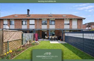 Reihenhaus kaufen in 47829 Uerdingen, Krefeld-Uerdingen! Familienfreundliches Reihenhaus mit Einzelgarage und Sonnengarten in top Wohnlage