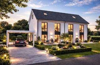 Haus kaufen in 85244 Röhrmoos, EXKLUSIVES ARCHITEKTENHAUS DOPPELHAUS MIT FERNBLICK IN BESTLAGE VON RÖHRMOOS