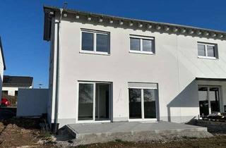 Doppelhaushälfte kaufen in 73486 Adelmannsfelden, Adelmannsfelden, Neubau-Doppelhaushälfte in Massivbauweise kurzfristig beziehbar