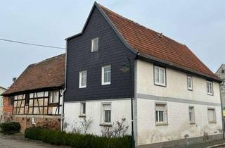 Haus kaufen in Bergstraße 16, 99518 Niedertrebra, Sanierungsbedürftiges EFH mit Nebengelass