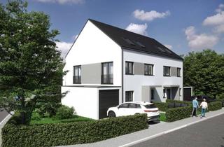 Doppelhaushälfte kaufen in 61118 Bad Vilbel, Rohbau-Doppelhaushälfte – Gestalten Sie Ihr Zuhause nach Ihren Vorstellungen