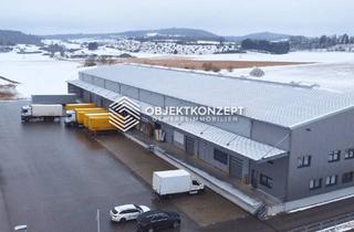 Büro zu mieten in 72525 Münsingen, Moderne Logistikhalle mit ca. 3.500 m², 8 Rolltoren, großzügigen Außenflächen und Büroeinheit